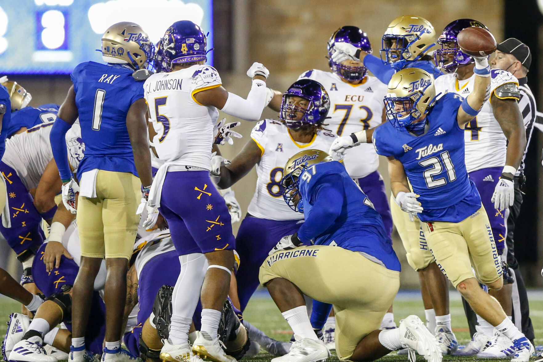 Tulsa Golden Hurricane vs East Carolina Pirates